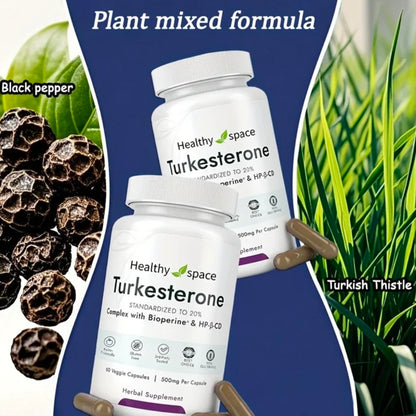 TURKESTERONE SUPPLEMENT 500MG PER SERVING (60 SERVINGS)