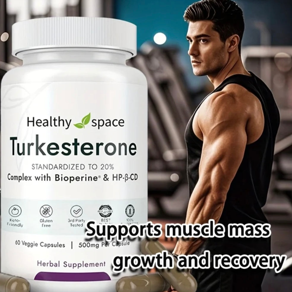 TURKESTERONE SUPPLEMENT 500MG PER SERVING (60 SERVINGS)