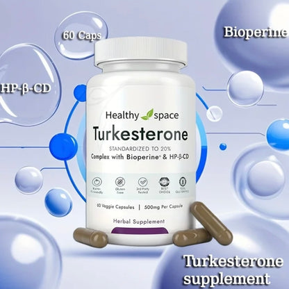 TURKESTERONE SUPPLEMENT 500MG PER SERVING (60 SERVINGS)