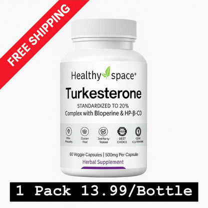 TURKESTERONE SUPPLEMENT 500MG PER SERVING (60 SERVINGS)