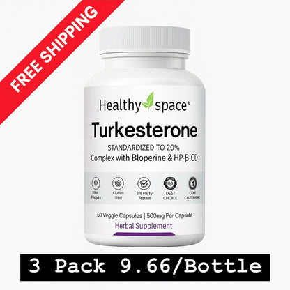 TURKESTERONE SUPPLEMENT 500MG PER SERVING (60 SERVINGS)