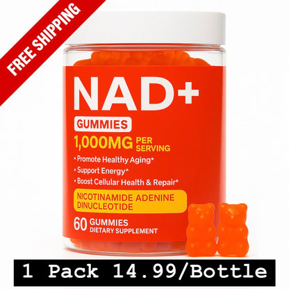 NAD+ GUMMY SUPPLEMENT 1000MG PER SERVING